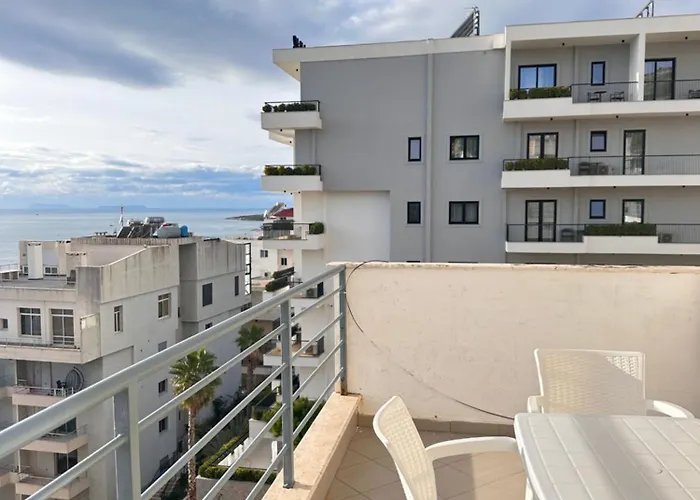 Deep Blue Sea View Apartamento Sarandë