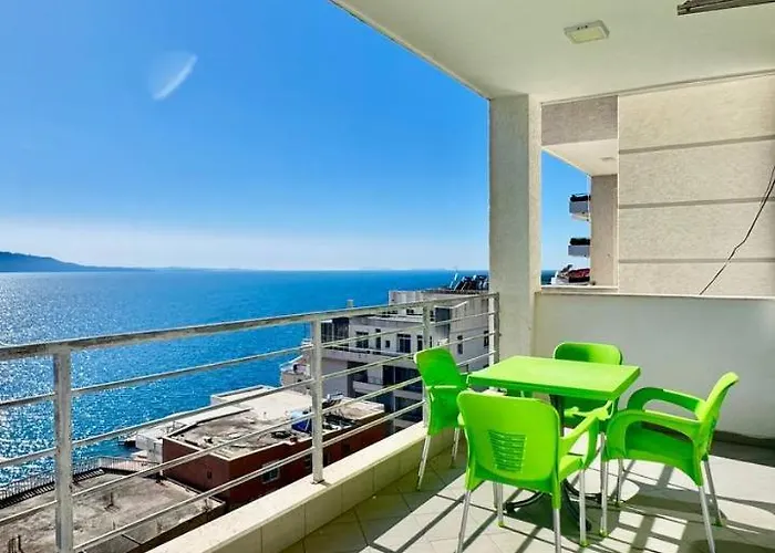 Deep Blue Sea View Apartamento Sarandë